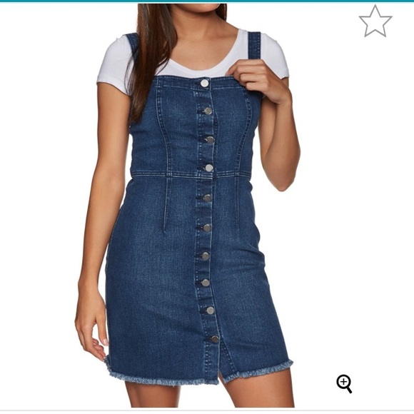 Volcom signature denim dress bestseller - Picture 4 of 8